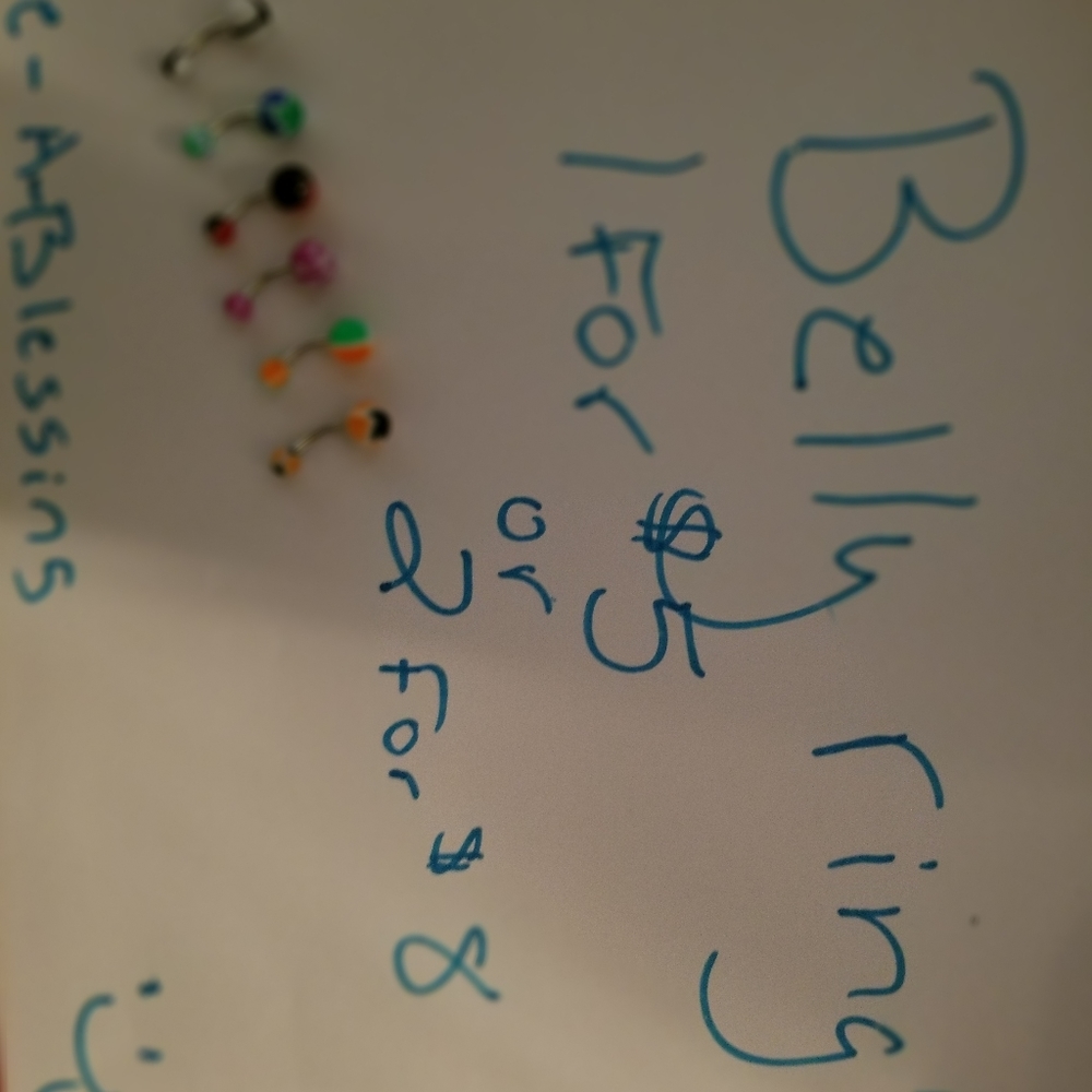 Belly button rings